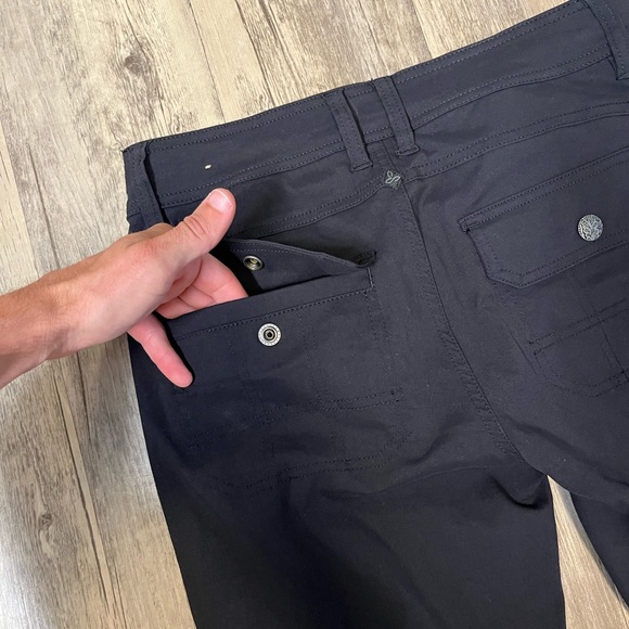 Prana Outdoor Hiking Halle Pant Coal Colored Women’s Size 4 - Picture 14 of 14